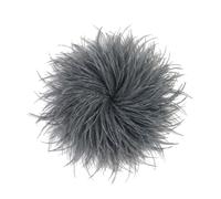 Baesics Spilla con Piuma - Donna Spilla con Piume di Struzzo Soffici Stile Vintage Accessorio per Cappello Sposa Matrimonio Festa Carnevale Fermaglio per Capelli Fascinator per Blazer Vestito Giacca