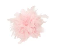 Baesics - Spilla con piume da donna, 2 in 1, fatta a mano, gioiello con piume, spilla soffice, accessorio per cappello in stile vintage, per matrimonio, festa elegante, capelli, fascia per capelli