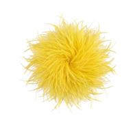 Baesics Spilla con piume da donna, spilla a forma di piuma di struzzo, spilla a forma di fiore con pompon da agganciare, vintage per matrimonio, sposa, carnevale, abito blazer, SF