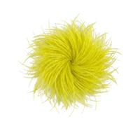 Baesics - Spilla con piume soffici, da donna, stile vintage, fermaglio per capelli, accessorio per cappello, ideale per matrimonio, festa, carnevale, blazer, vestito, giacca, design floreale bohémien