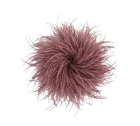 Baesics Spilla Piuma - Donna Soffice Piuma di Struzzo Spilla Stile Vintage Accessorio Cappello Sposa Matrimonio Festa Carnevale Fermaglio Capelli Fascinator per Blazer Vestito Giacca - Design Fiori