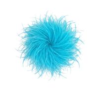 Baesics Spilla Piuma - Donna Soffice Piuma di Struzzo Spilla Stile Vintage Accessorio Cappello Sposa Matrimonio Festa Carnevale Fermaglio Capelli Fascinator per Blazer Vestito Giacca - Design Fiori