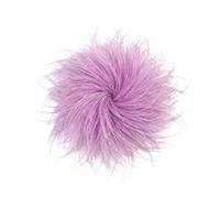 Baesics Spilla Piuma - Donna Soffice Piuma di Struzzo Spilla Stile Vintage Accessorio Cappello Sposa Matrimonio Festa Carnevale Fermaglio Capelli Fascinator per Blazer Abito Giacca - Design Fiori Boho