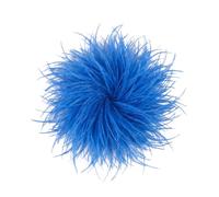 Baesics Spilla Piuma - Donna Soffice Piuma di Struzzo Spilla Stile Vintage Accessorio Cappello Sposa Matrimonio Festa Carnevale Fermaglio Capelli Fascinator per Blazer Abito Giacca - Design Fiori Boho