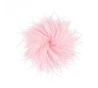 Baesics Spilla Piuma - Donna Soffice Piuma di Struzzo Spilla Stile Vintage Accessorio Cappello Sposa Matrimonio Festa Carnevale Fermaglio Capelli Fascinator per Blazer Abito Giacca - Design Fiori Boho