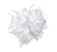 Baesics Spilla Piuma - Donna Soffice Piuma di Struzzo Spilla Stile Vintage Accessorio Cappello Sposa Matrimonio Festa Carnevale Fermaglio Capelli Fascinator per Blazer Vestito Giacca - Design Boho