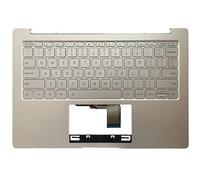 BAETI Nuova Tastiera degli Stati Uniti for XI-ao-Mi Mi Air 13.3 Pollici 9Z.ND7BW.001 MK10000005761 490.09U07.0D01 Notebook Argento Inglese retroilluminato (Sostituzione Tastiera)