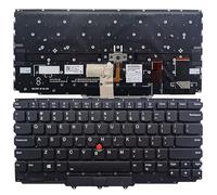 BAETI Nuova Tastiera for Laptop USA for l-en-Ovo for thinkpad X1 for Yoga 2nd for Gen 2 2017/3rd Gen 3 2018 (20LD/20LE/20LF/20LG) retroilluminazione Tastiera USA (Sostituzione Tastiera)