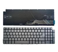 BAETI Spagnolo SP/Latin LA Tastiera del Computer Portatile for DE-LL in-spir-on 15-5502 5509 5505 5509 5510 5590 5591 5598 5593 5584 3501 3505 (Sostituzione Tastiera) (Color : Silver LA Keyboard)