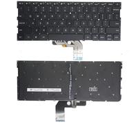 BAETI Tastiera degli Stati Uniti for X-IAO-Mi Mi Aria 13 161301-01 mk10000005761 490.09U07.0D01 9Z.ND7BW TM1604 TM1613R TM1704 TM1703 161301 (Sostituzione Tastiera) (Color : Svart)