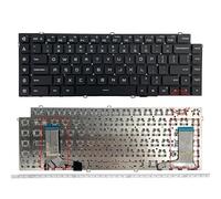 BAETI US/RU RGB colorato con/Senza Tastiera retroilluminata for X-iao-Mi Mi Gaming Notebook 15.6quot; AETMAU00110 MIM17L9 171502-AA XMG1902 TM1801 (Sostituzione Tastiera) (Color : US No Backlight)