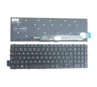 BAETI US/UK/Spanish SP/Latin LA/Brasile BR Tastiera del Computer Portatile for D-ell in-spiron 15 5565 5567 5570 5590 5587 5575 5770 5775 7566 (Sostituzione Tastiera) (Color : BR Backlit Keyboard)