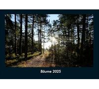 Bäume 2025 Fotokalender DIN A4: Monatskalender mit Bild-Motiven aus Fauna und Flora, Natur, Blumen und Pflanzen