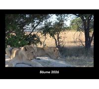 Bäume 2026 Fotokalender DIN A3: Monatskalender mit Bild-Motiven aus Fauna und Flora, Natur, Blumen und Pflanzen