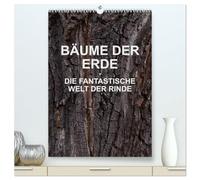 BÄUME DER ERDE - DIE FANTASTISCHE WELT DER RINDE (hochwertiger Premium Wandkalender 2026 DIN A2 hoch), Kunstdruck in Hochglanz: Nahaufnahmen der ... Vielfalt der Farben und Formen ihrer Rinden.