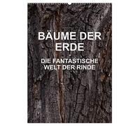 BÄUME DER ERDE - DIE FANTASTISCHE WELT DER RINDE (Wandkalender 2026 DIN A2 hoch), CALVENDO Monatskalender: Nahaufnahmen der Stämme verschiedener ... Vielfalt der Farben und Formen ihrer Rinden.