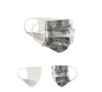 BaF Community Masks Unisex 2 per confezione set di maschere improvvisate maschera di protezione della bocca reversibile maschera di protezione del naso con motivo in cotone lavabile BCI