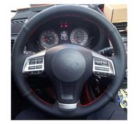 BAFAFA Copri Sterzo Auto per per Forester 2008-2015 per Legacy 2013-2014 per Impreza 2008-2011 Volante Wrap Protector Copertura Volante Automobile(Gray Thread)
