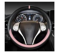BAFAFA Copri Sterzo Auto per per X-Trail per Qashqai per Marzo per Serena per Micra per Kicks per Tiida per Teana per Juke Coprivolante per Auto Copertura Volante Automobile(O Shape Pink)