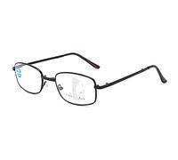BAFAFA Occhiali da Lettura Carry, Fotocromatiche Progressive Multi Focus - Blue Light Blocker UV400, Occhiali Anti Emicrania/affaticamento degli Occhi (Color : Black, Size : +1.5)