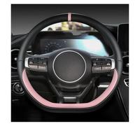 BAFAFA Protezione Volante Copertura Volante Auto per Kia per Sportage 5 per GT-Line 2021 2022 per Sportage 2022 2023 Coprivolante Auto Pelle Microfibra D Forma(Pink)