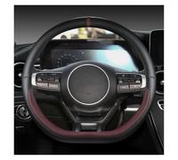 BAFAFA Protezione Volante Copertura Volante Auto per Kia per Sportage 5 per GT-Line 2021 2022 per Sportage 2022 2023 Coprivolante Auto Pelle Microfibra D Forma(Wine Red)