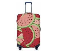 BAFAFA Red Anguria Stampato Bagagli Copertura Bagagli Copertura Bagagli Valigie Protezione Bagagli Viaggio Elastico Anti Graffio Antipolvere Coperture, Nero , M
