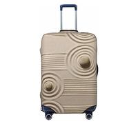 BAFAFA Rocks Over a Ondulato Stampato Bagagli Copertura Bagagli Copertura Bagagli Valigie Protezione Bagagli Da Viaggio Elastico Anti Graffio Antipolvere Coperture, Nero , S