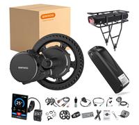 Bafang 750W Mid Drive Motor Kit di conversione bicicletta elettrica BBS02B BBS02 Motore Ebike 48V 20Ah 19.2Ah Hailong Batteria 4A Caricatore 48V16Ah (Grade A Cells 3A Charger)