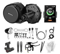 BAFANG BBS01B motore centrale 36V 500W kit di conversione ebike G340 motore C18 display da 3,5 pollici