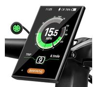 Bafang Display eBike 3.5in DPC18 per BBS01B BBS02B BBS-HD Mid Motor 0-9 Pedal Assist Levels eBike Computer Display con retroilluminazione automatica Protocollo UART