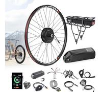 BAFANG Kit di Conversione per E-Bike 500W Ruota Posteriore - Motore a Mozzo Posteriore Brushless 48V per Ruote 26" 27.5" 28" 29" 700C con Batteria Opzionale, Display LCD e Sensore PAS