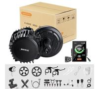 BAFANG Kit motore centrale da 48 V, 1000 W, con display C18, BAFANG BBS01B BBS02B BBS-HD, per cuscinetti a pedale da 68 mm, versione del protocollo UART