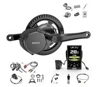 BAFANG Motore centrale 48V 750W - Kit BBS02B, Kit conversione e-bike con corona 44T e display LCD DPC010 (movimento centrale 68-73mm). Kit G340 senza batteria (protocollo CAN)