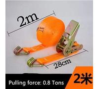 BAFEIYA 1PCS Ratchet Lega Giù Le Cinghie con Il Doppio Gancio Auto Deposito Cargo Truck Polyster Nastro Auto impacchettatriciLe Tensione della Cinghia Corda(A)