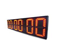 BAFEIYA Grande Orologio Digitale a LED di Grandi Dimensioni Timer Conto alla rovescia/Maratona LED da 8 '' for Eventi di Corsa Sportiva (HST6-8R)(HST6-8R)