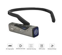 BAFEIYA Registratore per videocamera Vlogging con videocam Videocamera Vlog Videocamera indossabile montata sulla testa 4K Mini Digital Camara(EP7)