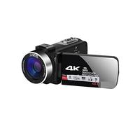 BAFEIYA Registratore per videocamera Vlogging con videocamera Videocamera digitale Videocamera professionale 4K Fill Light Vlogging Kit for lo streaming con Zoom 16X Fotografia(32G SD Card,Standard)