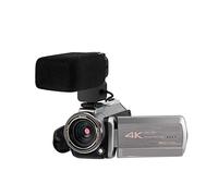 BAFEIYA Registratore per videocamera Vlogging con videocamera Vlog Camera Camcorder 4K Professionale 64X Zoom Digitale IR Visione Notturna for Blogger Video Riprese(Bundle A)