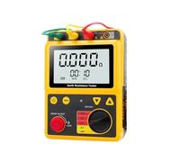 BAFEIYA Tester di Resistenza Digitale AR4105A＋ Tester di Resistenza Terra ad Alta precisione Misuratore Digitale Oscillazione Protezione Contro i fulmini