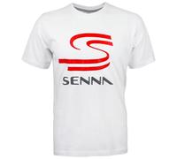 Bafentu Ayrton Senna SS T-Shirt White L