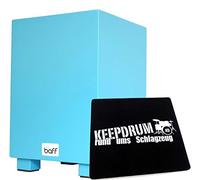Baff bambini Sgabello Tamburo Cajon Blu + keepdrum sitzpad