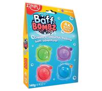 Baff Bombz 4 Pack Tondo - 140g (4 x 35g Baff Bombz)