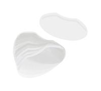 Baffle Protettore Chioma Bianco in Plastica 50 Pezzi | Uso Domestico e Salone, Accessorio per Parrucchiere, Aiuta a Tenere i Chioma Lontani dagli Occhi
