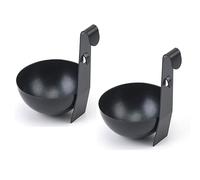 Bafnsiji 2 Confezione Poacher Uovo in Acciaio Inox, Egg Poacher, Non Stick Egg Poacher Cup, Egg Poaching Cups, Cucine per Uova da Cucina