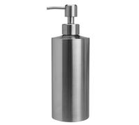 Bafnsiji Dispenser in Acciaio Inossidabile, Dispenser di Sapone per Le Mani in Acciaio Inossidabile a Libera Installazione,Bottiglie vuote da Dispenser di Sapone Ricaricabile in Metallo,550ml