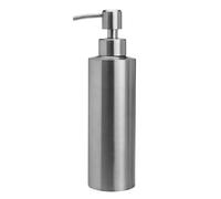 Bafnsiji Dispenser in Acciaio Inossidabile, Dispenser di Sapone per Le Mani in Acciaio Inossidabile a Libera Installazione,Bottiglie vuote da Dispenser di Sapone Ricaricabile in Metallo,350ml