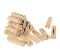 Bafnsiji Porta Carte da Tavolo in Legno 20pcs, Titolari di Carte di Legno Rustico, Supporto per Carte Numero di Nozze, Supporto Numero di Tavolo, Supporto per Foto per Ufficio Matrimonio Partito