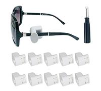 Bafnsiji Tag antifurto per Occhiali da Vista, Magnet Security Tag, Strumento di Tag di Sicurezza, Occhiali antifurto Tag con Detacher per Centri Commerciali, Negozio Ottico, acoustomagnetic 58KHZ