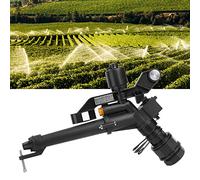 BAFOVY 1 Pollice a 1,5 Pollici Femmina Filettato Regolabile 360 Gradi Rotante Braccio Oscillante Irrigatore, Irrigatore in Plastica con Adattatore per Spazi Verdi Pubblici,